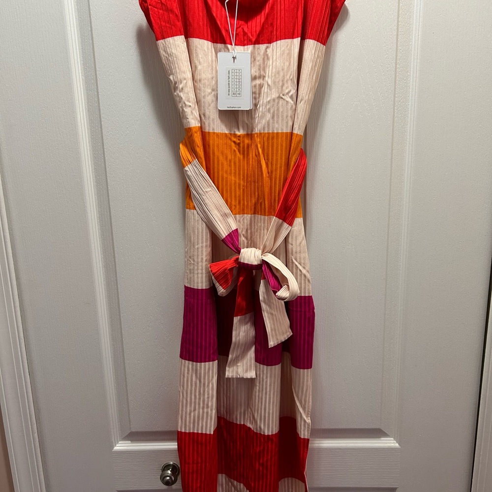 Ted Baker PLUMO Rib Jersey Dress - Picture 3 of 7